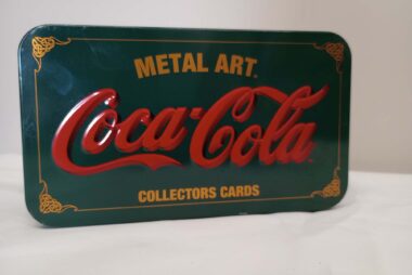 Vintage Coca-Cola 1994 Metal art cards.