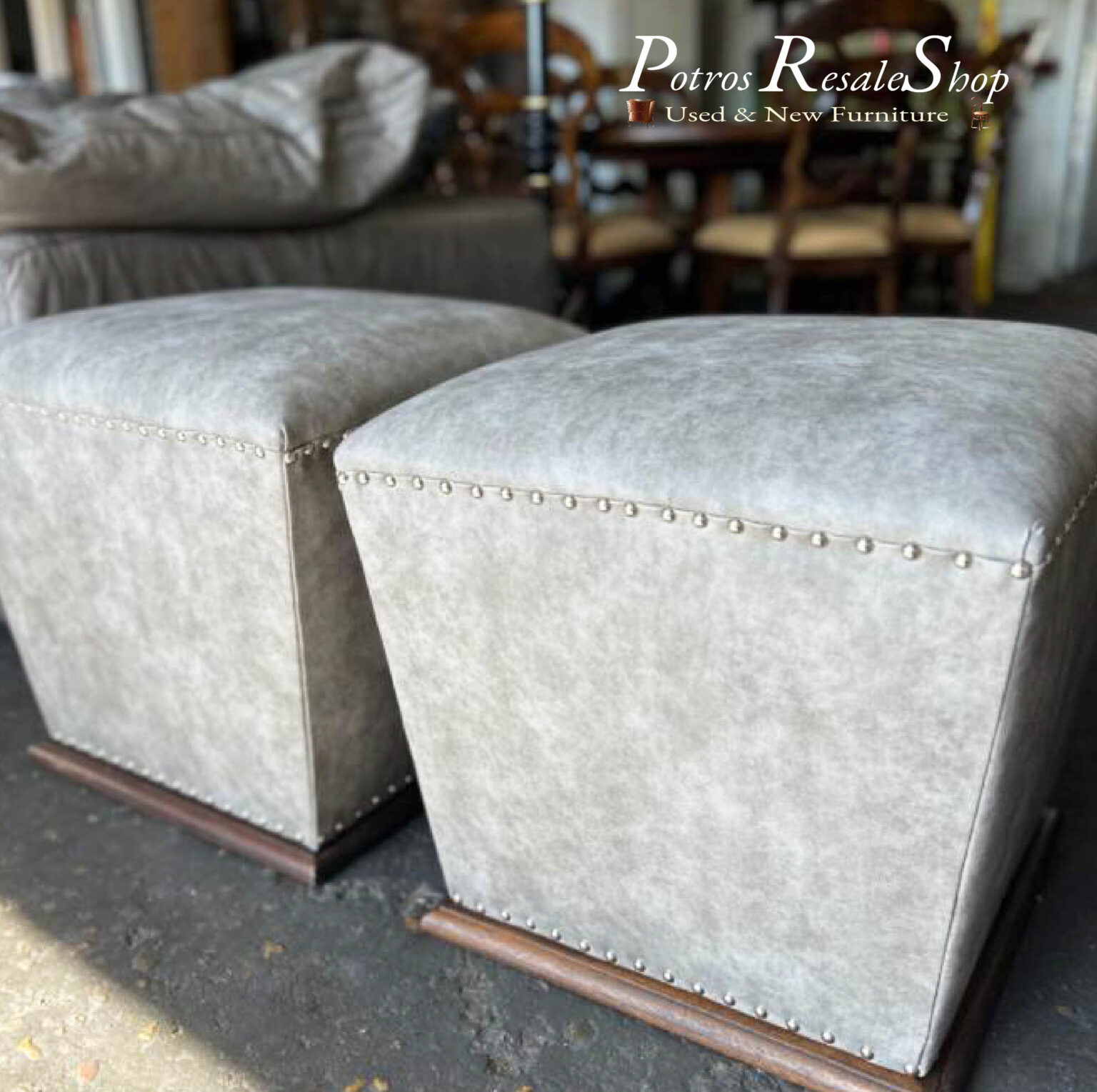 Bongo Stool Ottoman – Potros Resale Shop