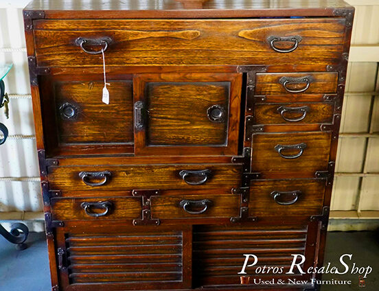 Solid Wood Accent Cabinet