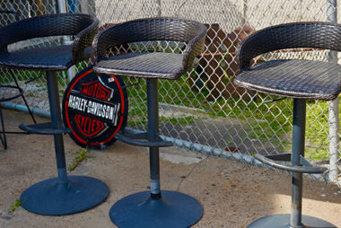 Beautiful Curved Design Barstools!