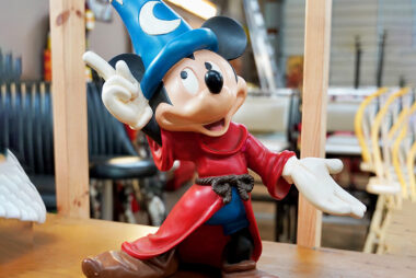 Mickey Mouse as the sorcerer's apprentice. Disneyana collectible