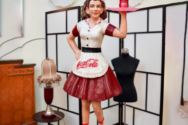 1954 Coca-Cola Waitress Figure